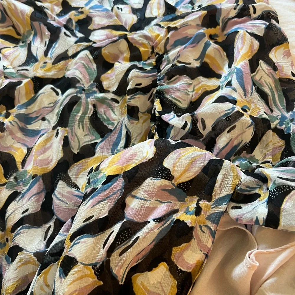 Rebecca Taylor Multicolor Floral Dress - Picture 4 of 5